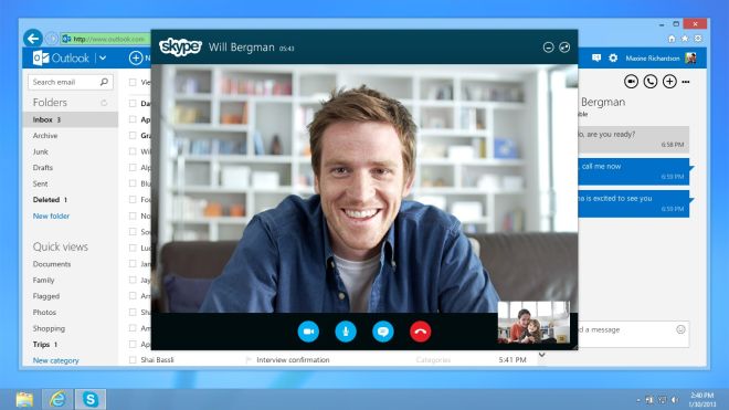 skype video