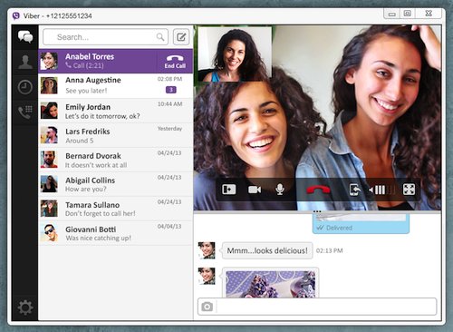 send group message in viber for desktop